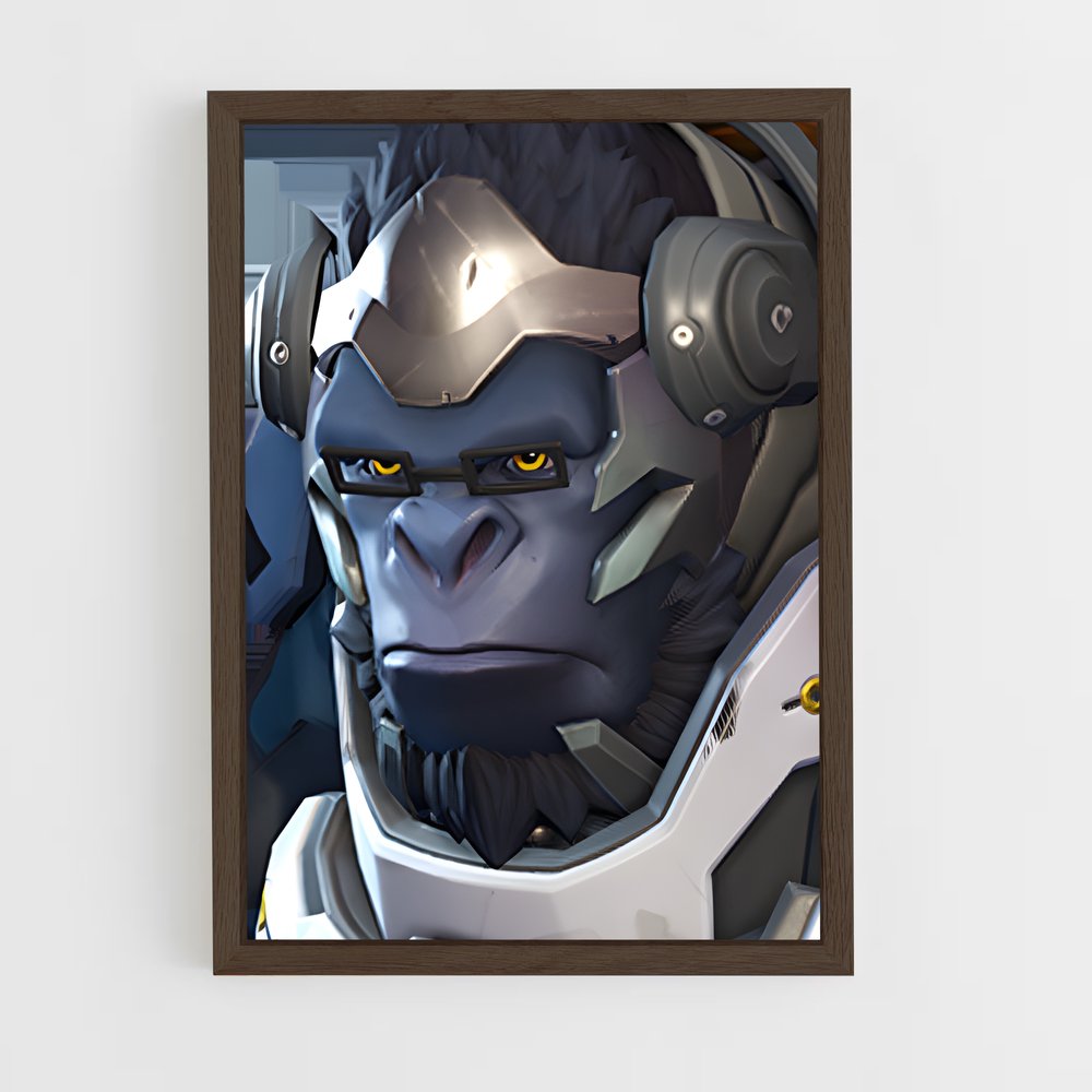 Poster Winston le Protecteur – affiche Overwatch (vue 5)